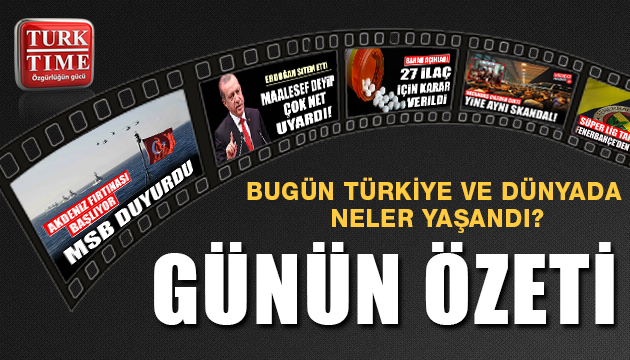 5 Eylül 2020 / Turktime Günün Özeti