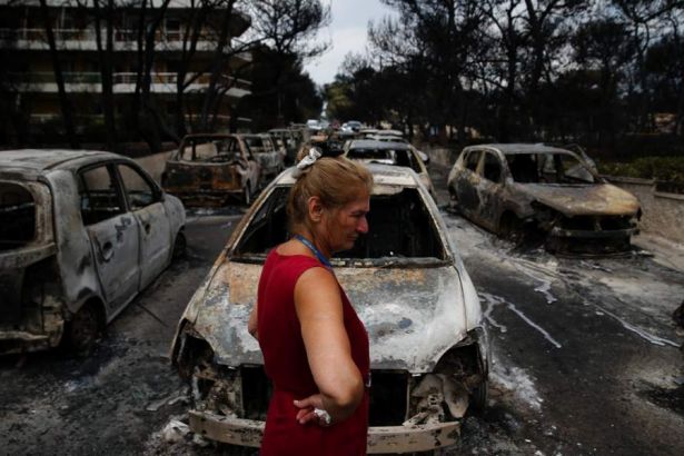 Yunanistan daki yangının nedeni belli oldu