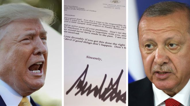 Türk Milleti nden Trump a mektup