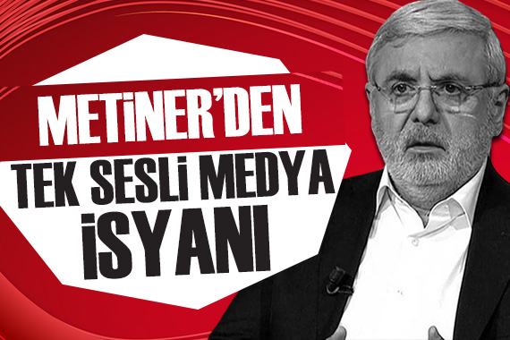 AK Partili Mehmet Metiner den  yandaş medya  eleştirisi