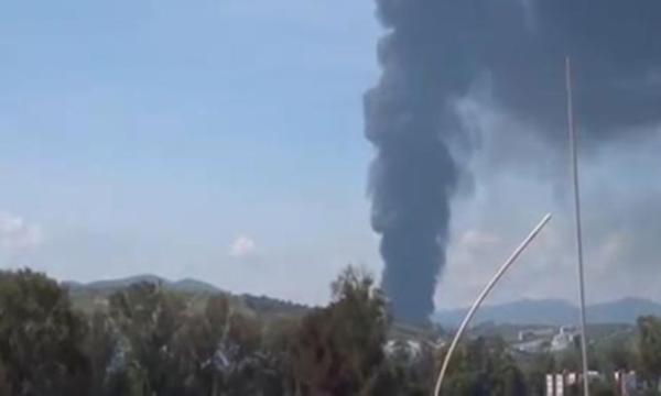 Meksika da fabrika yangını