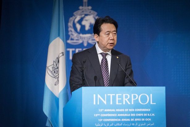  Kayıp Interpol başkanı Çin de gözaltına alındı  iddiası