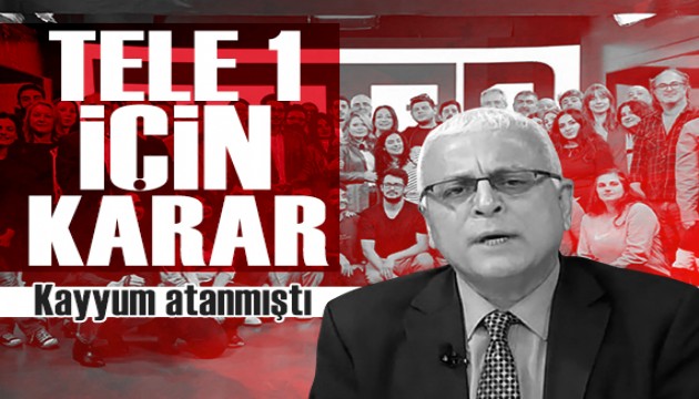 Kayyum atanm��t�: TELE1 i�in karar
