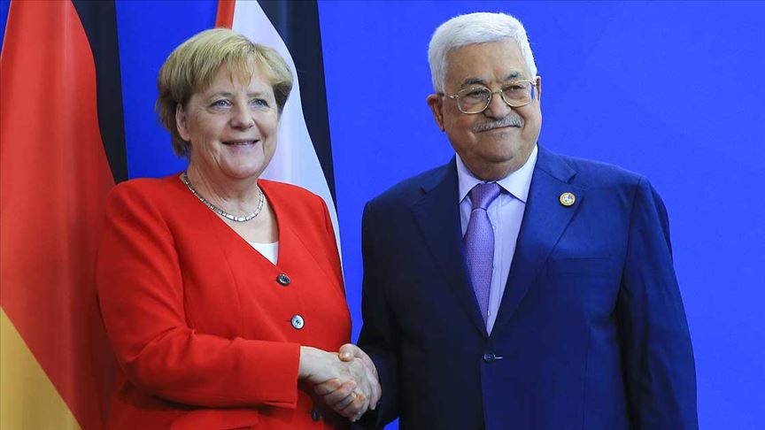 Merkel den Filistin açıklaması