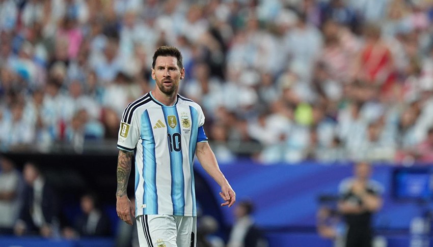 Messi veda ma��na ��kacak