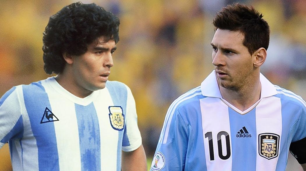 Messi ye Maradona dan destek