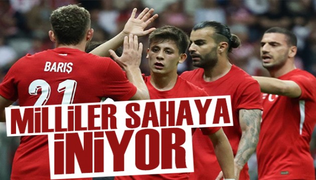 Milliler sahaya iniyor | Spor man�etleri