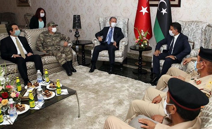 Milli Savunma Bakanı Akar ve Genelkurmay Başkanı Güler, Libya da