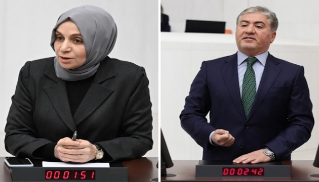 Meclis'te Ak Parti ve CHP aras�nda do�um oran� tart��mas�