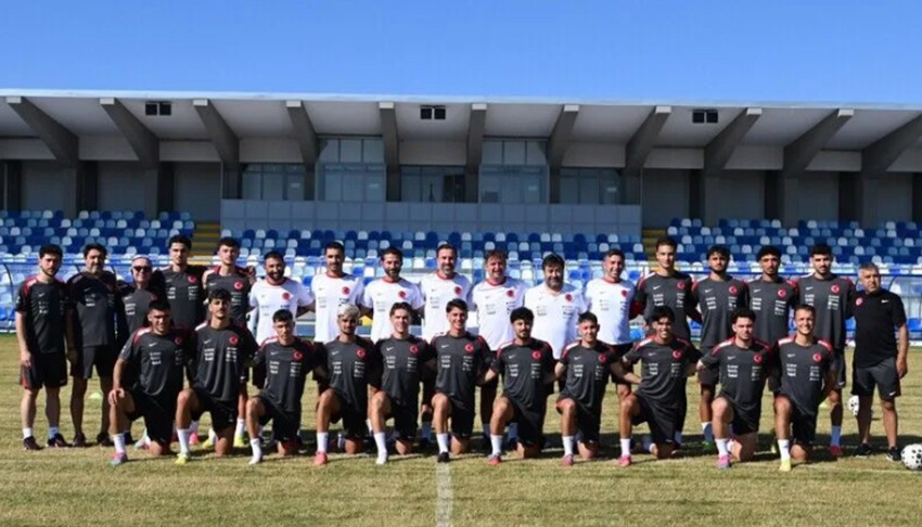 U20 Milliler Kuzey Makedonya'y� yendi