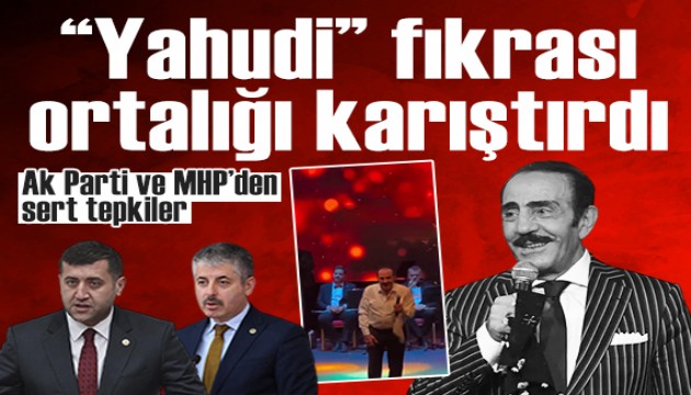 'Yahudi' f�kras� ortal��� kar��t�rd�: Ak Parti ve MHP'li vekillerden �nl� sanat�� Mustafa Keser'e sert tepkiler