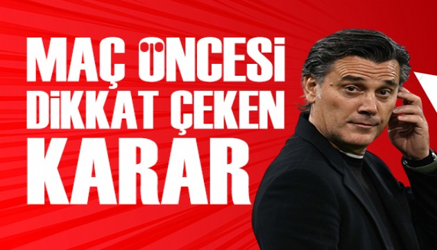 Paraguay ma�� �ncesi A Milli Tak�m'da dikkat �eken karar