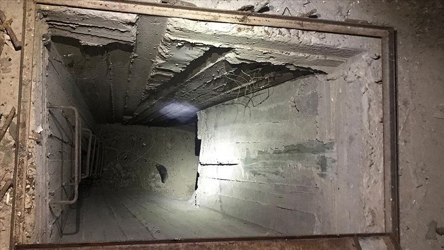 Rasulayn da teröristlerin kazdığı tüneller kapatıldı