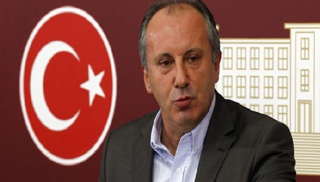 CHP li İnce: Erdoğan dan kurtulma seçeneğimiz Gül olmamalı