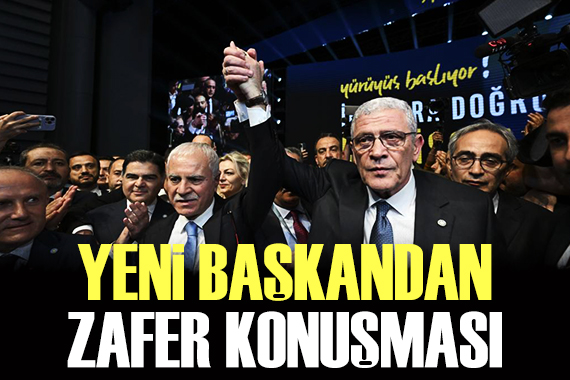 İYİ Parti Genel Başkanı Müsavat Dervişoğlu nun ilk sözleri