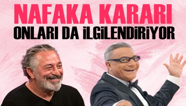 Nafaka karar� Cem Y�lmaz ve Mehmet Ali Erbil'i de etkiledi