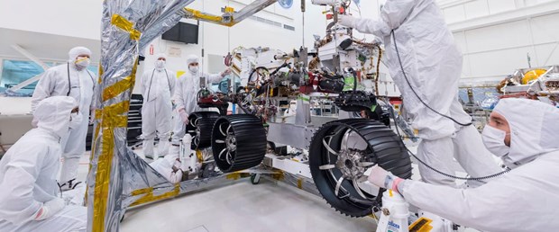 NASA dan keşif robotuna yeni tekerlek