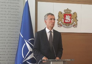 NATO Genel Sekreteri Gürcistan da!