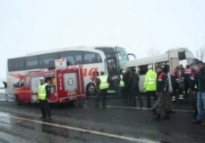 Nevşehir de trafik kazası!