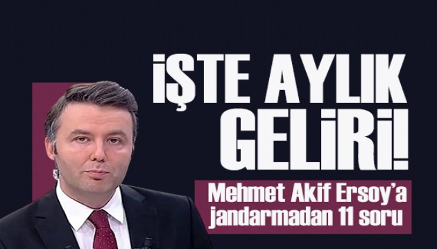 Mehmet Akif Ersoy, aylk gelirini beyan etti