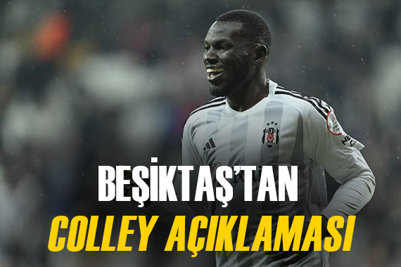 Beşiktaş tan Omar Colley açıklaması