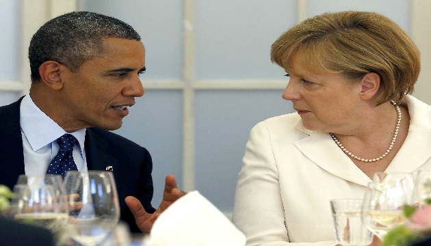 Obama ve Merkel den ortak mesaj: