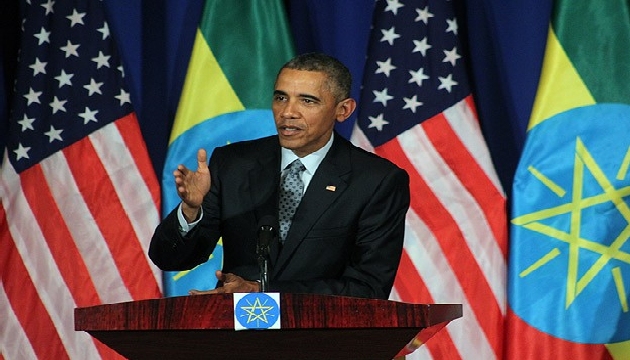 Obama dan  Etiyopya  açıklaması!
