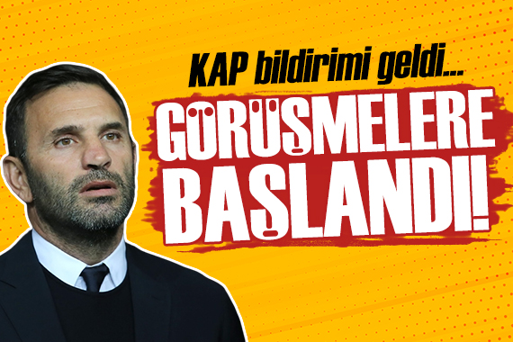 Galatasaray Okan Buruk la görüşmelere başladı!