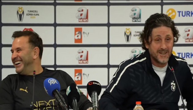 Fatih Tekke ile Okan Buruk aras�nda g�ld�ren 'kilo' diyalo�u