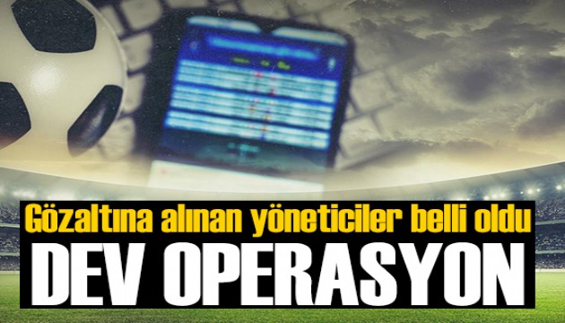 G�zalt� karar� verilen kul�p y�neticilerinin isimleri belli oldu