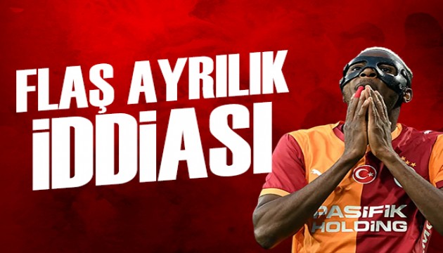 Osimhen ayr�l�yor mu? ��te iddialar�n perde arkas�