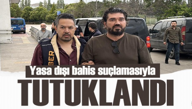 Rasim Ozan K�tahyal�, yasa d��� bahis operasyonunda tutukland�