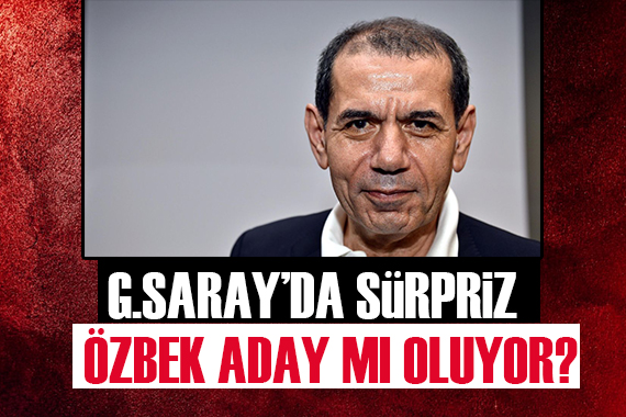 Galatasaray da Dursun Özbek sürprizi!