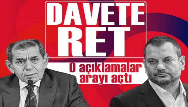 O a��klamalar aray� a�t�: Galatasaray'dan Trabzonspor'un davetine ret