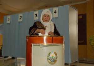 Özbekistan da oy kullanma işlemi başladı!