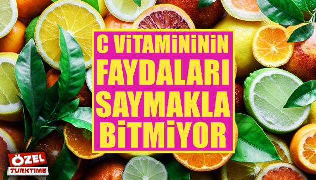 C vitamininin faydaları saymakla bitmiyor