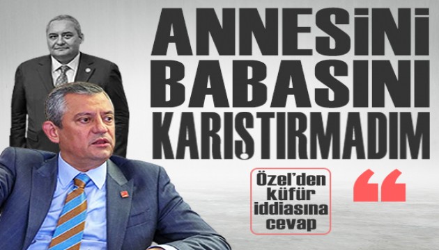CHP'de k�f�r krizi: �zel'den �zarslan'�n iddias�na cevap geldi