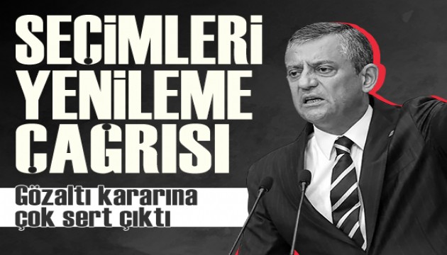 �zg�r �zel'den yerel se�imleri yenileme �a�r�s�