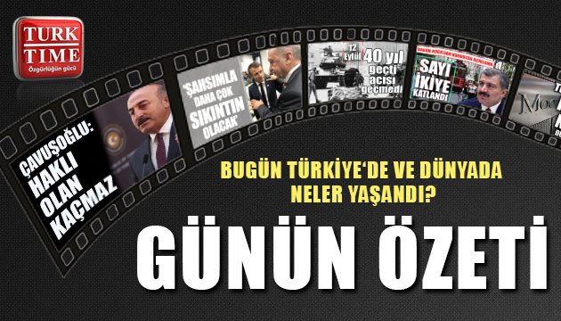 12 Eylül 2020 / Turktime Günün Özeti