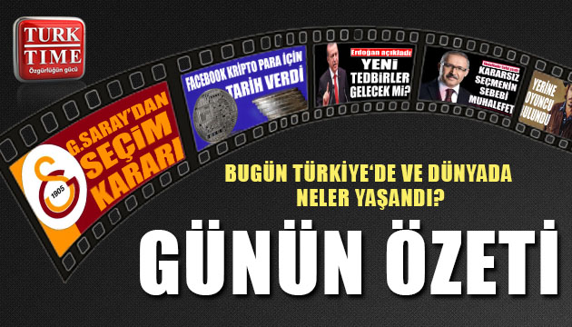 27 Kasım 2020 / Turktime Günün Özeti