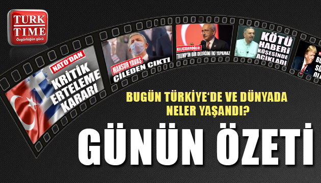 8 Eylül 2020 / Turktime Günün Özeti