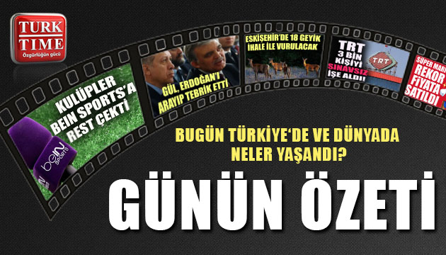 16 Temmuz 2020 / Turktime Günün Özeti
