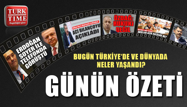 30 Ekim 2020 / Turktime Günün Özeti
