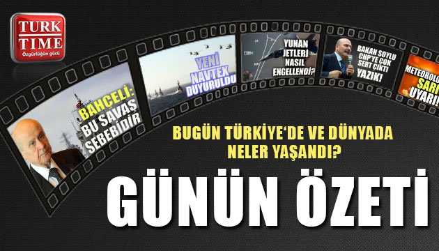 29 Ağustos 2020 / Turktime Günün Özeti