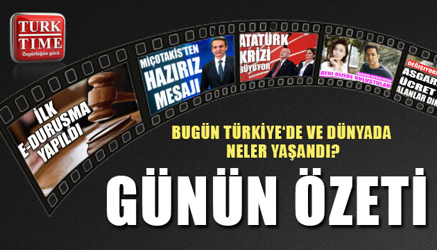 15 Eylül 2020 / Turktime Günün Özeti