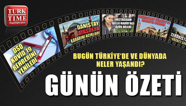 10 Temmuz 2020 / Turktime Günün Özeti