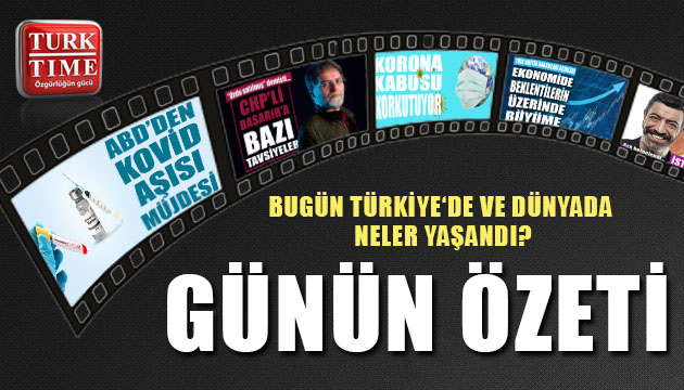30 Kasım 2020 / Turktime Günün Özeti