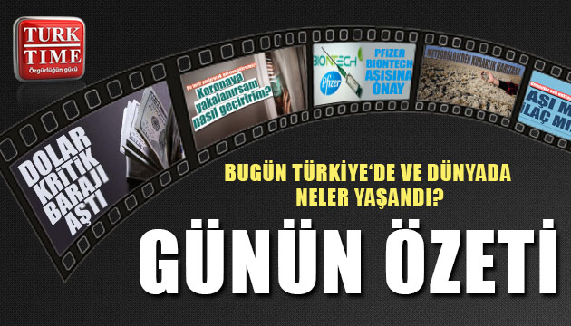 11 Aralık 2020 / Turktime Günün Özeti
