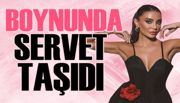 �zge Ulusoy boynunda servet ta��d�