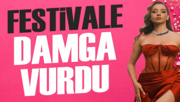 �zge �zacar'dan Cannes pozu